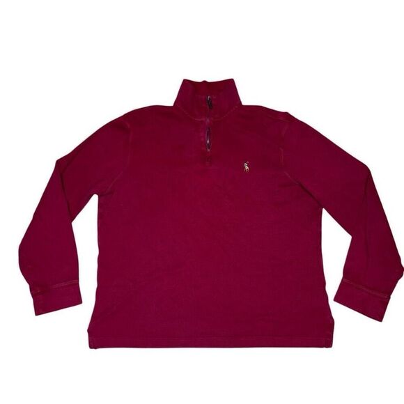 Polo Ralph Lauren Estate Rib 1/2 Zip Pullover Small - Picture 1 of 5